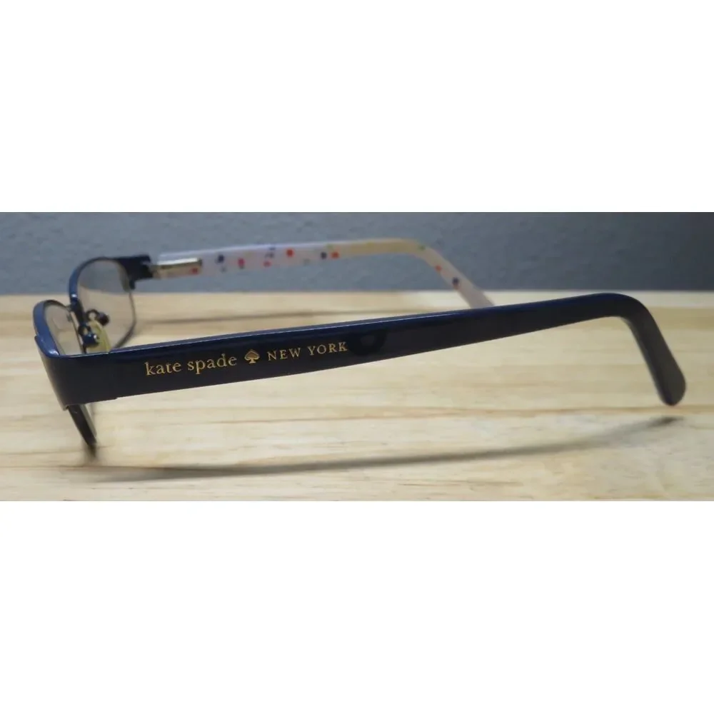 Kate Spade Ashland Blue Tortoise Rectangular‎ Eyeglasses Frame OJXL 135 Womens